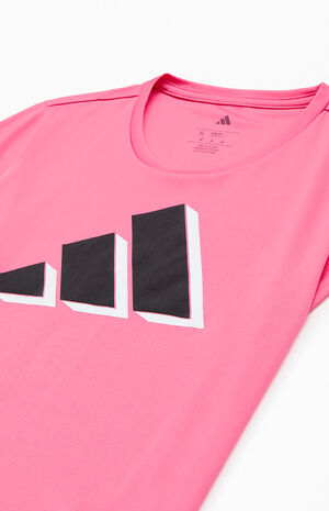 Kids Pink Cap Sleeve T-Shirt image number 2