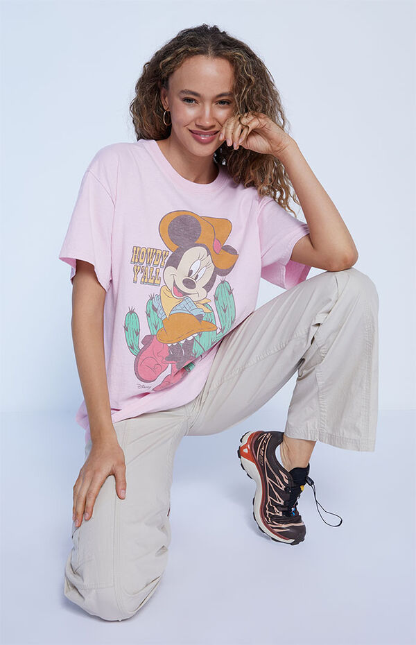 Junk Food Cowgirl Minnie Mouse T-Shirt | PacSun