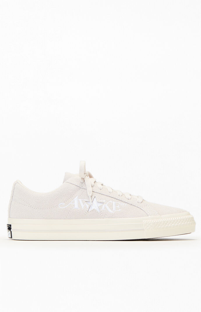 Awake NY x White Sand Converse One Star Pro OX Shoes | Pacsun