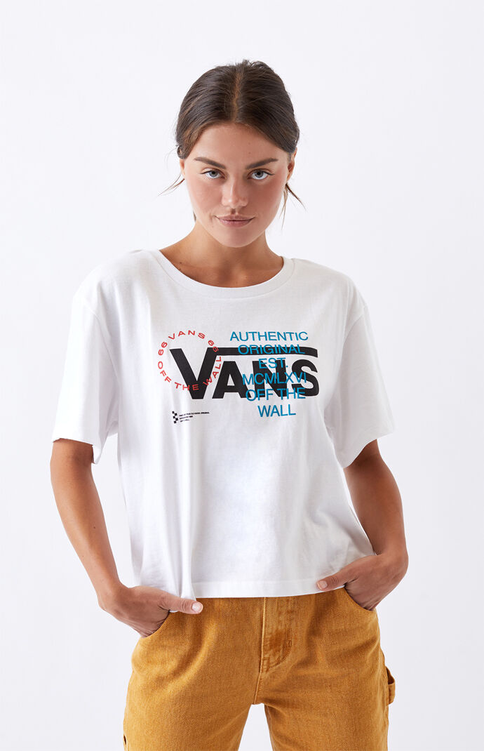 vans cropped t shirt
