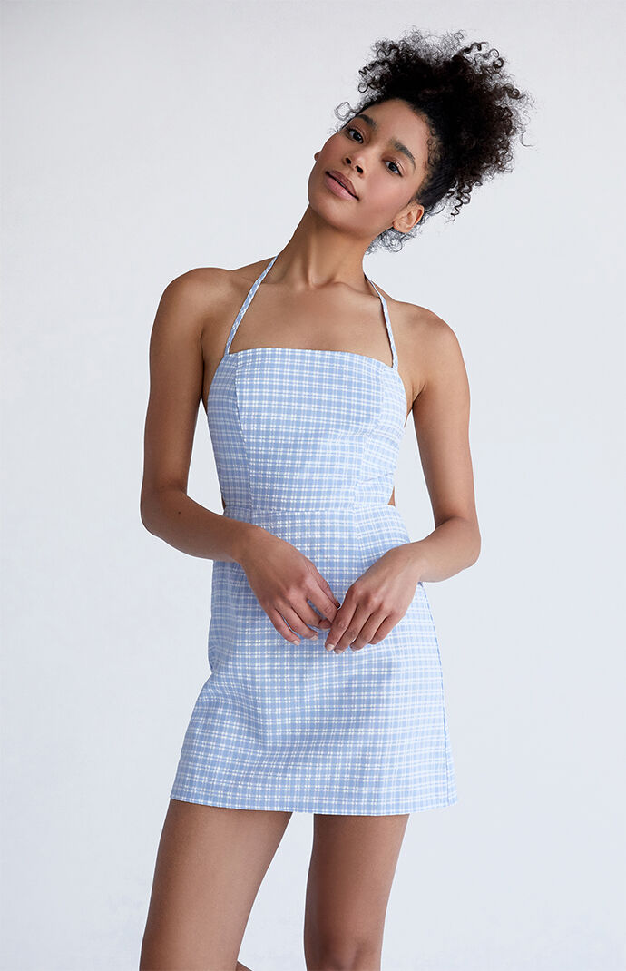 Pacsun gingham dress hotsell