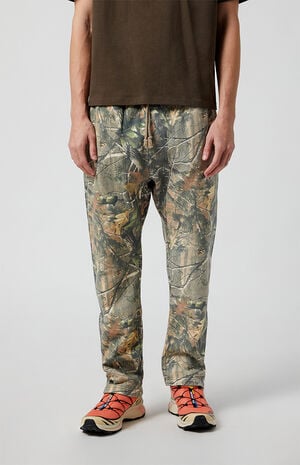Camo Straight Leg Sweatpants