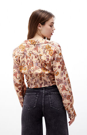 I Got You Printed Long Sleeve Top image number 4