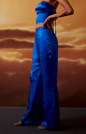 x PacSun 2000s Lover Slit Flare Pants image number 4