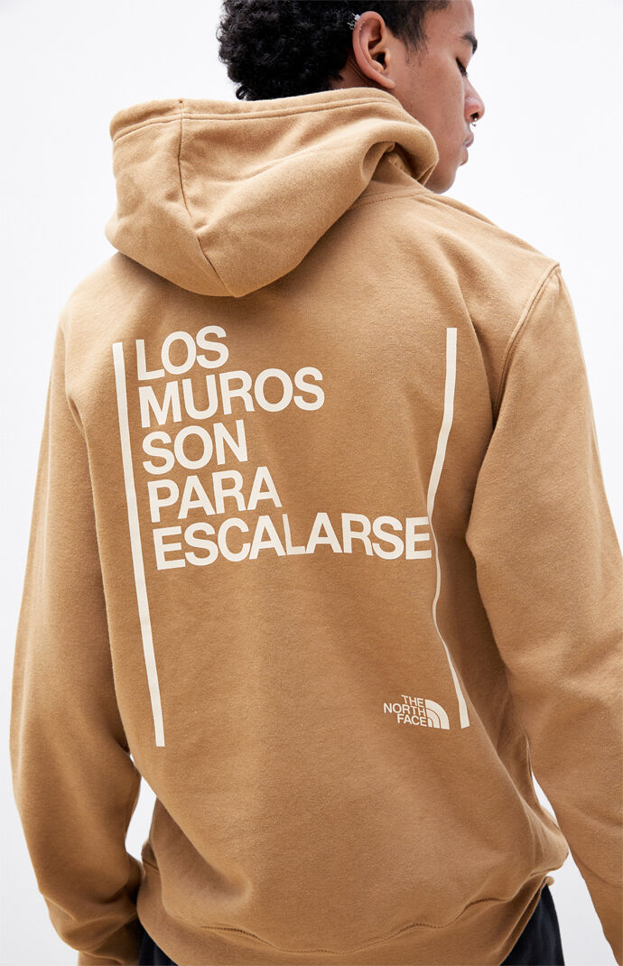Tan Climbing Walls Hoodie