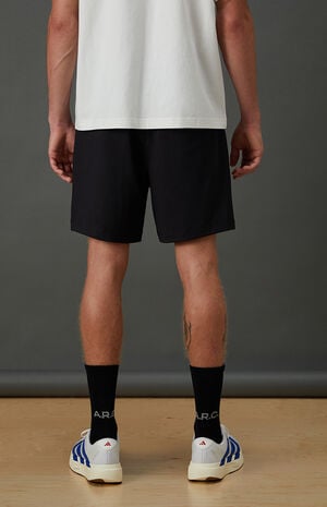 Active Black Jersey Rec Shorts image number 4