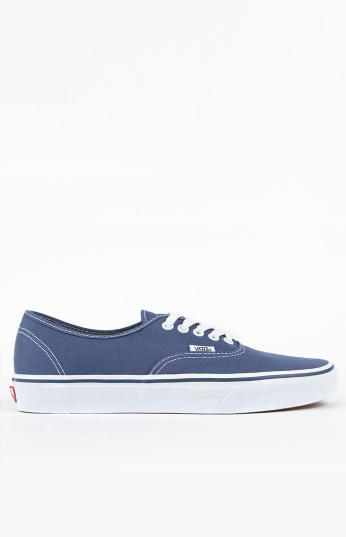 vans navy authentic trainers