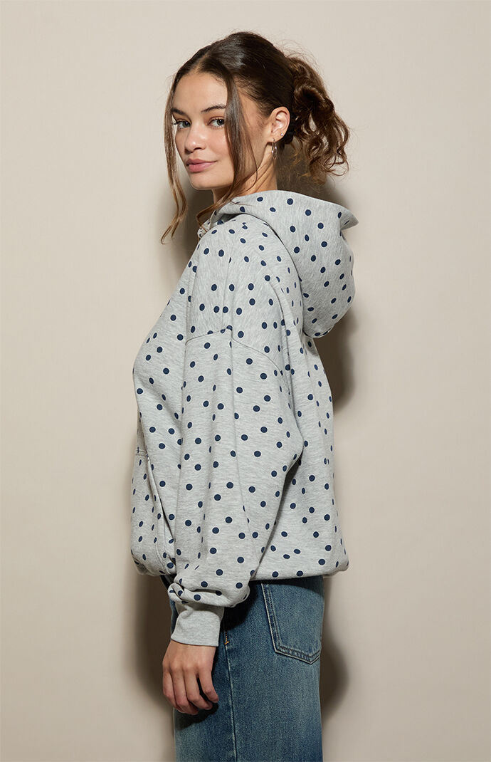 LA Hearts Polka Dot Hoodie