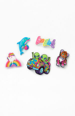 x Lisa Frank 5 Pack Jibbitz Charms image number 1