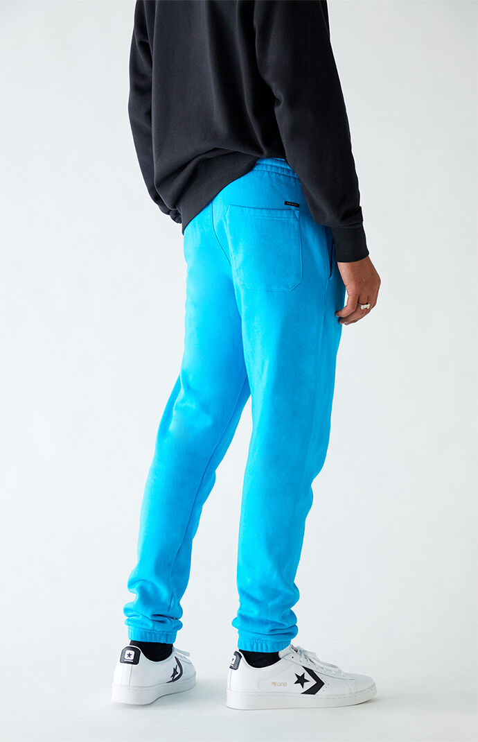 Blue Basic Fleece Sweatpants