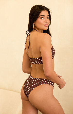 Amalfi String Tie Bandeau Bikini Top image number 3