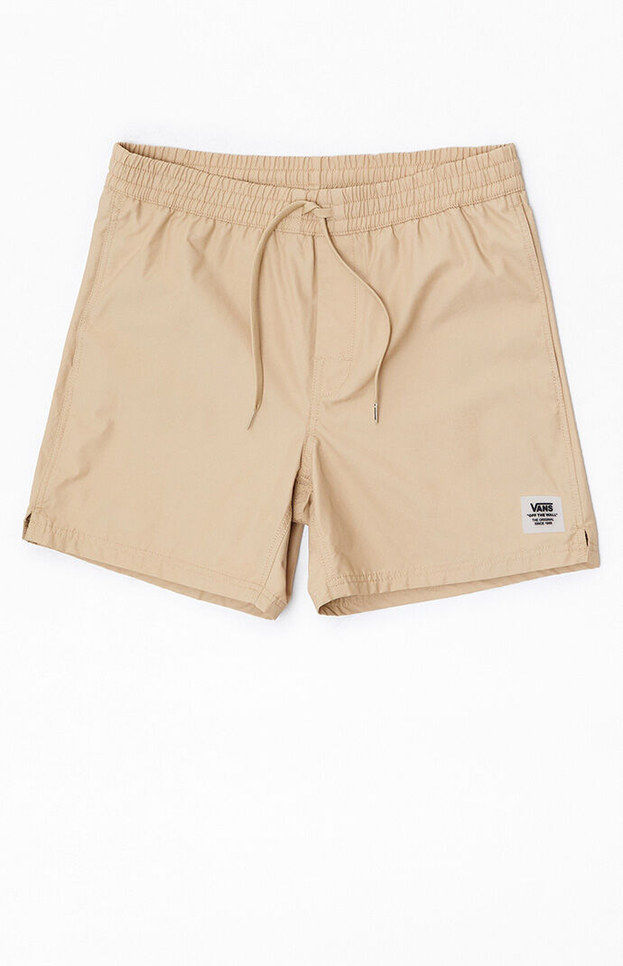 Tan Primary Volley Shorts