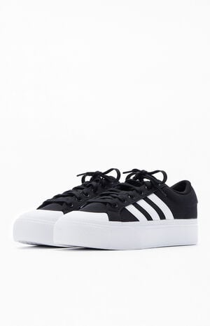Women's Black Bravada 2.0 Platform Sneakers image number 2