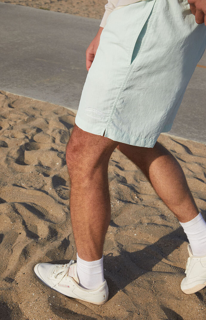 Collegiate Solid Swim Trunks