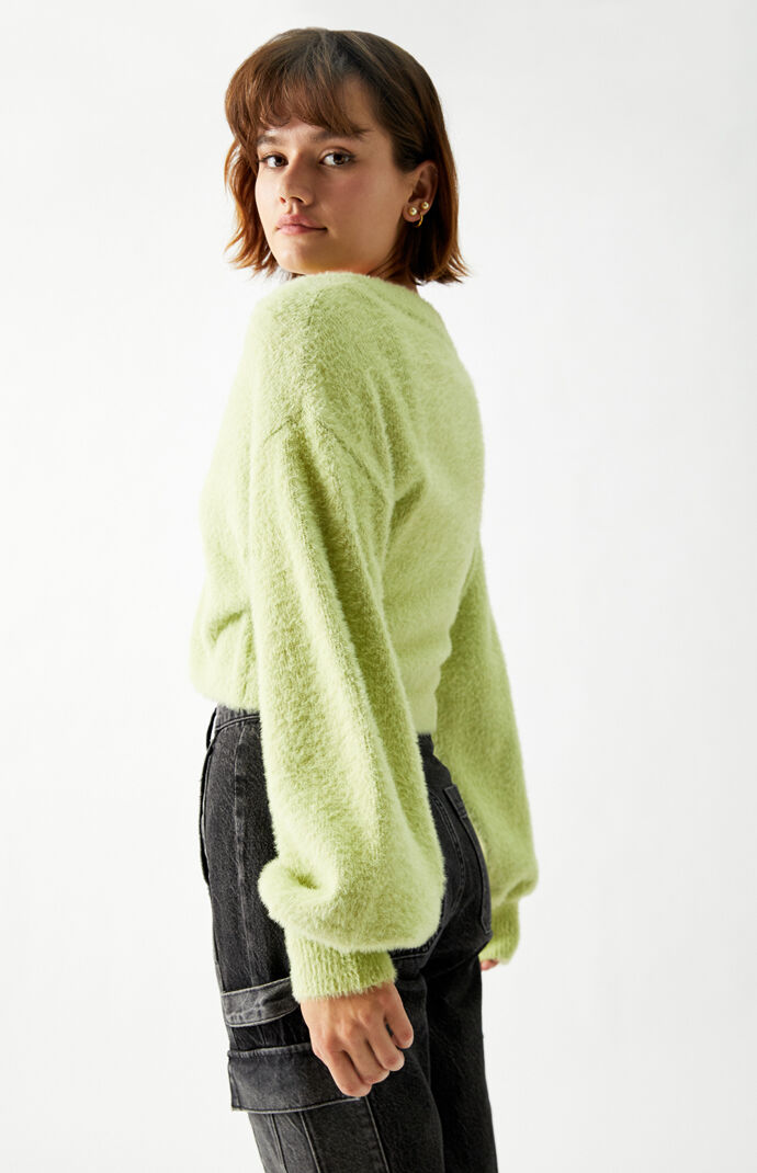 Fuzzy Cardigan