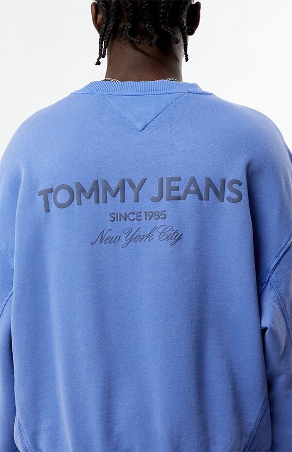 Tommy Jeans 90s Puff Graphics Classic Crew Neck Sweatshirt