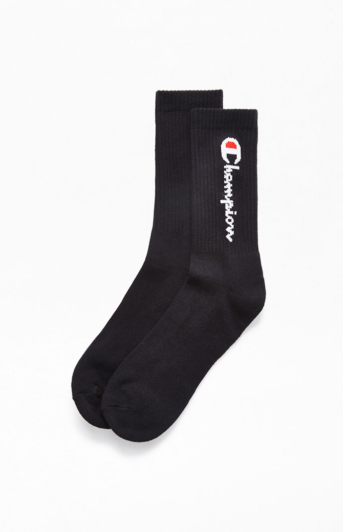Vertical Logo Crew Socks