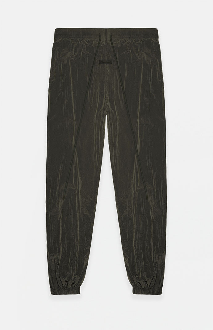 Fear of God Essentials Ink Crinkle Nylon Track Pants PacSun