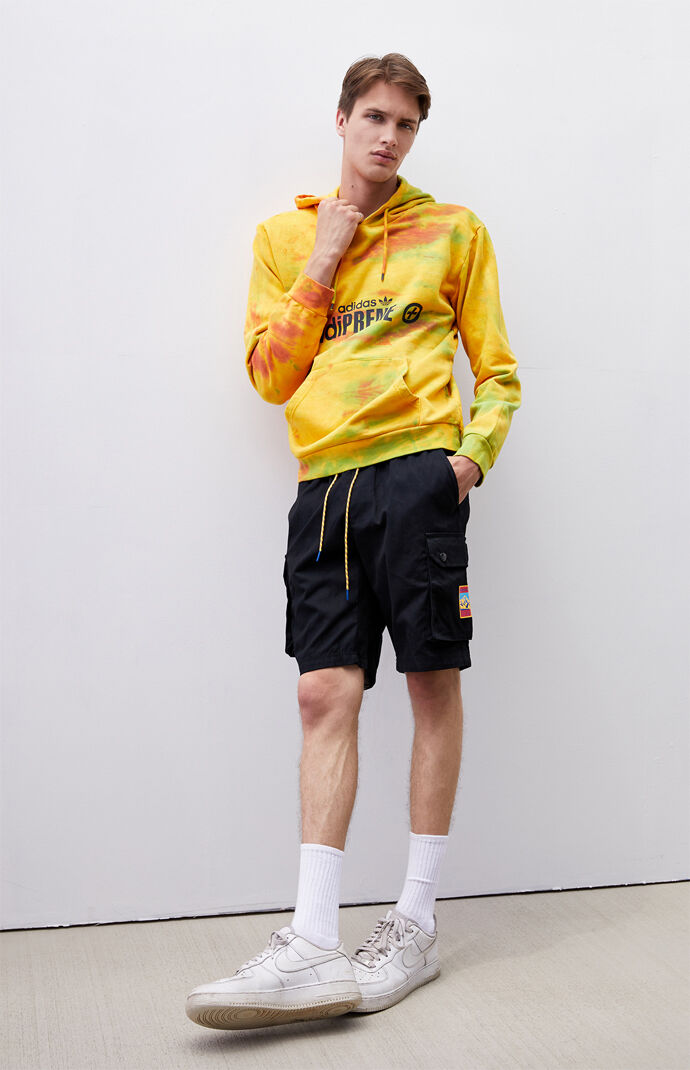 Tie-Dyed Adiprene Hoodie