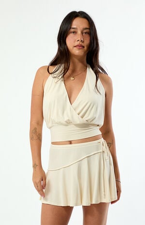 Asymmetrical Mini Skirt image number 3