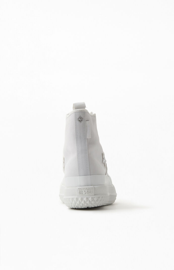 White Bosey MC High-Top Shoes