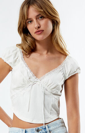 Off White Top image number 2