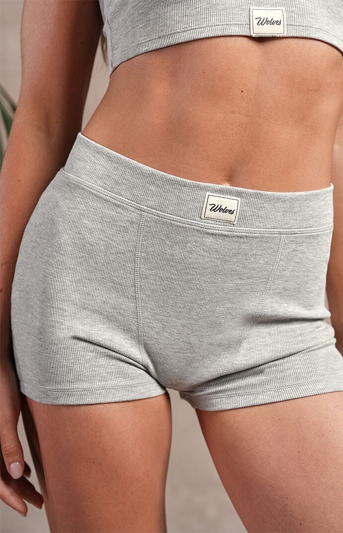 DARC SPORT ATHLETICS Active Jasmine Ribbed Boxer Shorts