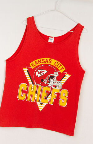 Upcycled Kansas City Chiefs Tank Top image number 2