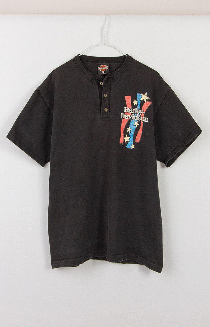 Upcycled Kenosha Harley T-Shirt