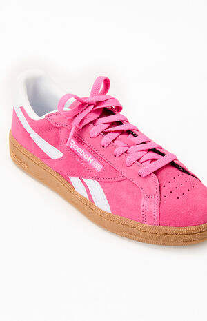 Women's Pink Club C Grounds UK Sneakers image number 6