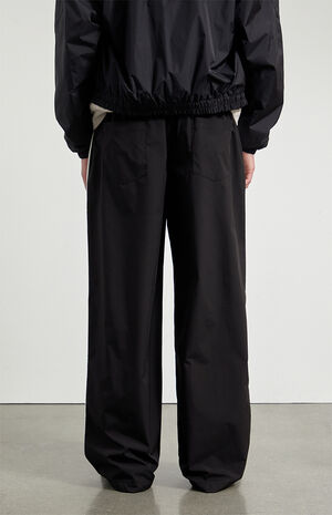 Active Black Track Pants image number 4