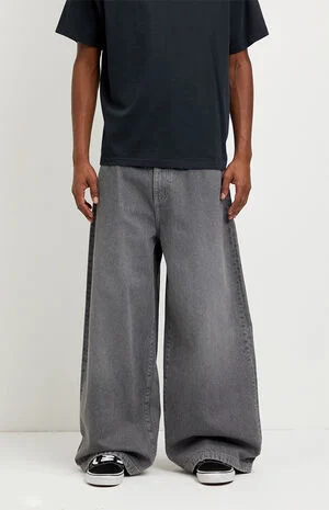 Ryder Ultra Baggy Jeans Flames Gray image number 2