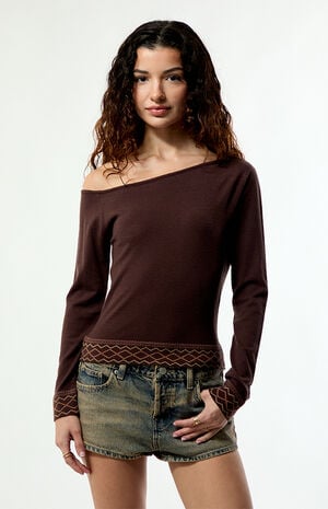 Clarity Off-The-Shoulder Sweater image number 2