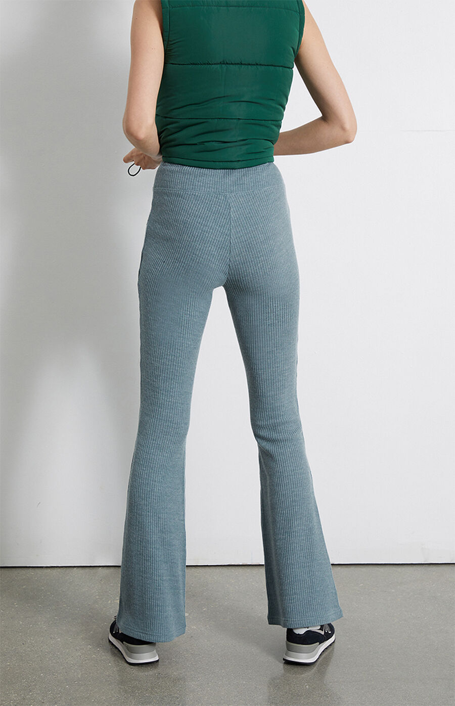 PacSun Ribbed Flare Pants PacSun