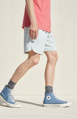 Grey Mint Athletic Volley Shorts image number 4