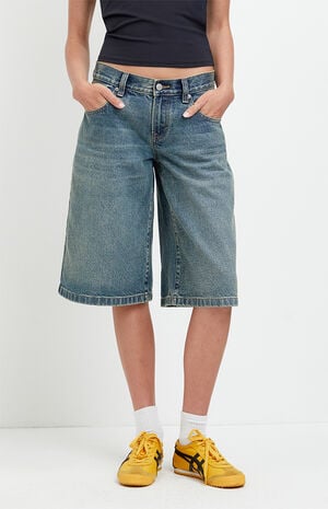 Peyton Extreme Jorts Dark Blue image number 2