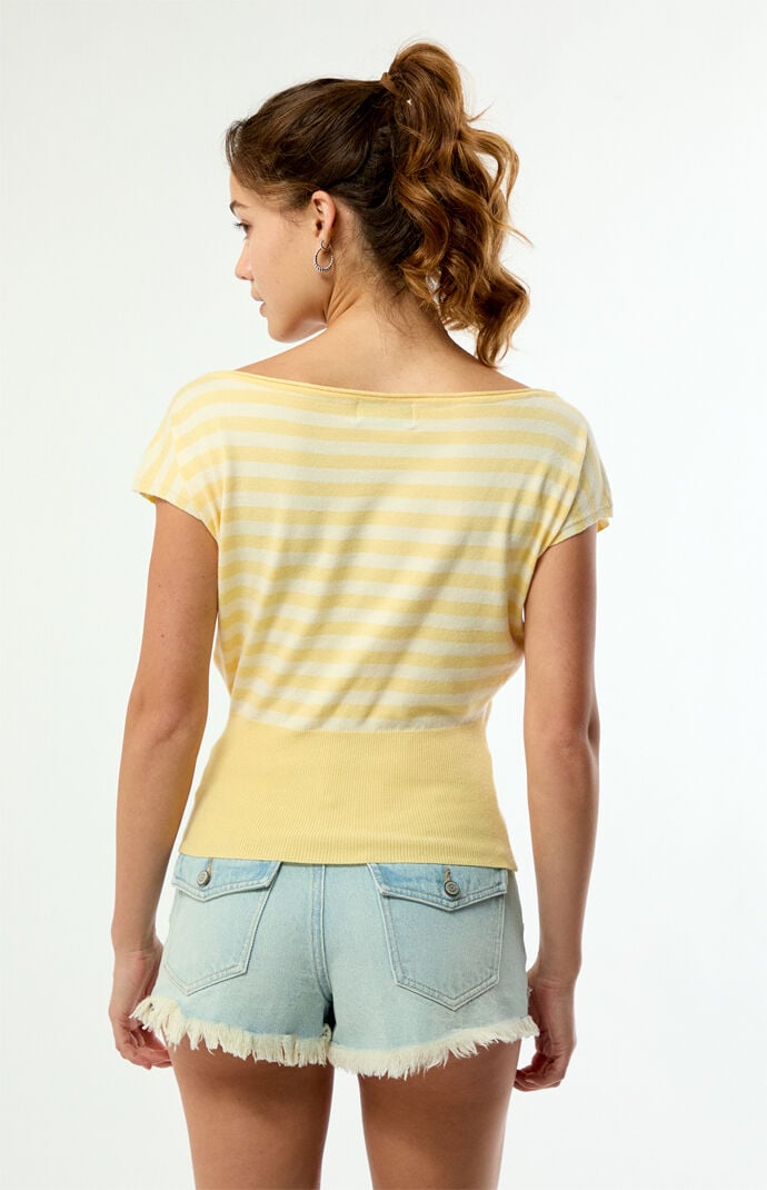 Your Favorite Eva Short Sleeve Sweater T-Shirt