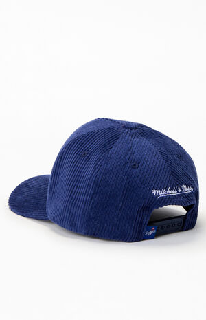 MLB LA Dodgers Arch Stamp Corduroy Pro Snapback Hat image number 3
