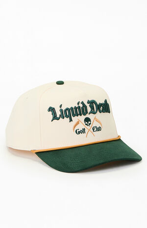 Liquid Death Golf Club Snapback Hat image number 1