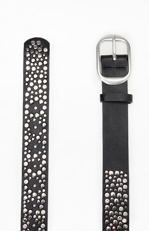 Sadie Faux Leather Studded Belt image number 4