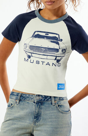 Mustang Raglan Baby T-Shirt image number 5