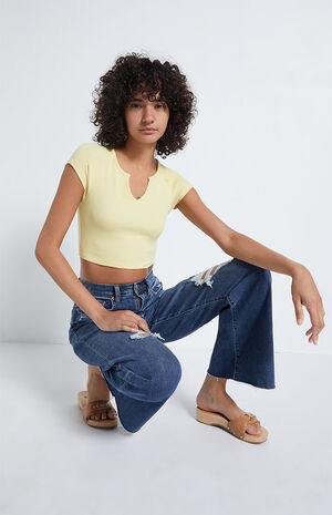 Pumpkin Notched T-Shirt image number 4