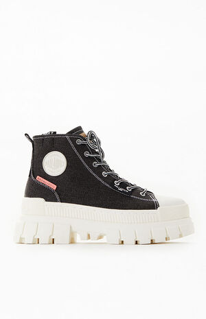 Women's Revolt High Top Denim Sneakers image number 1