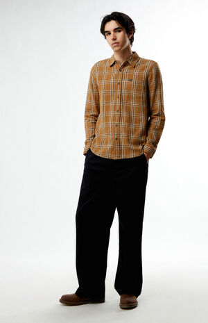 Black Baggy Skate Pants image number 4