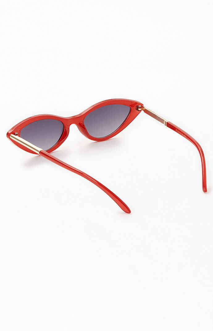 Slim Cat Eye Sunglasses