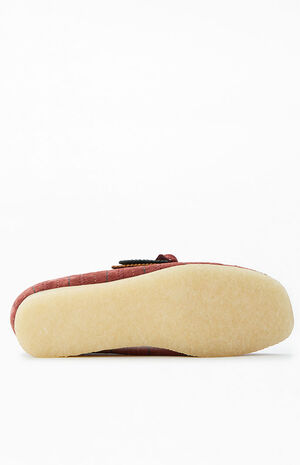 Burgundy Wallabee Shoes image number 4
