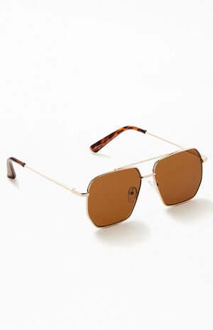 Square Aviator Sunglasses image number 1