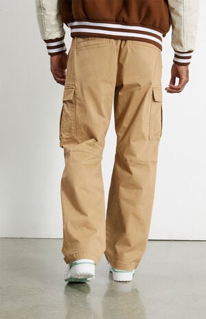 PacSun Khaki Cotton Cargo Pants | PacSun