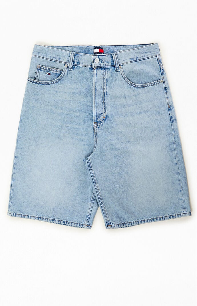 Tommy Jeans Theo Medium Blue Baggy Shorts