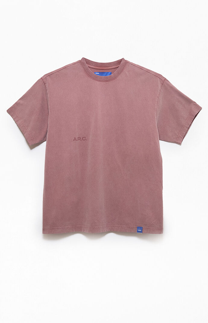 A.R.C. Taupe Vintage Wash Heavyweight Oversized T-Shirt